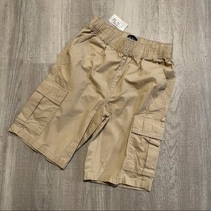Children’s Place Boys Khaki Cargo Shorts SZ 10 NWT